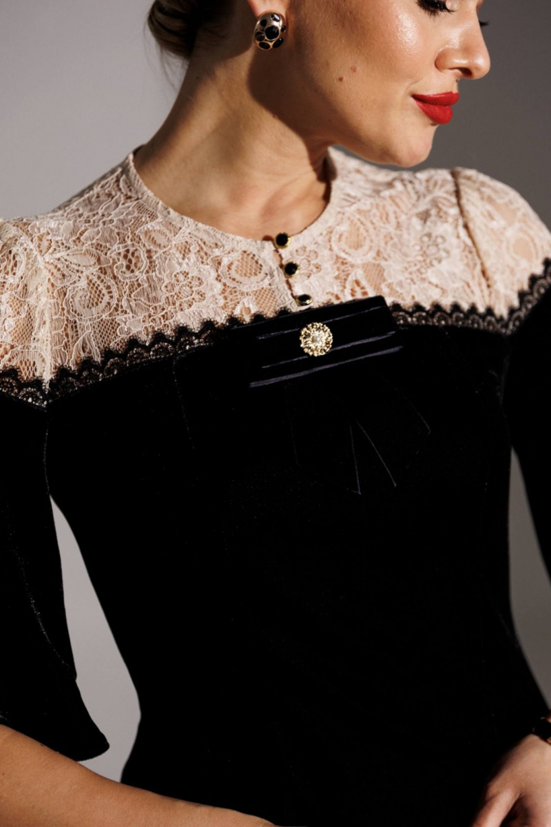 Мода Юрс 25-2874 черный_бежевый