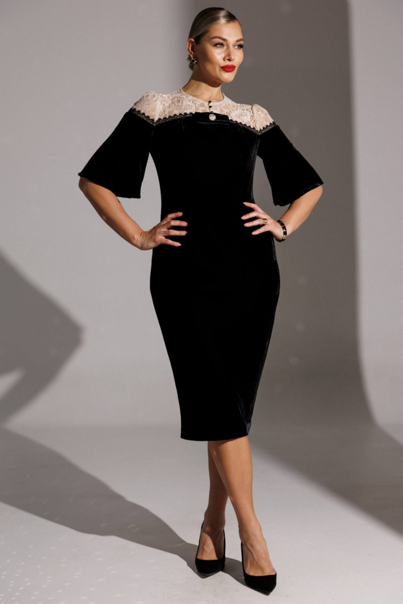 Мода Юрс 25-2874 черный_бежевый